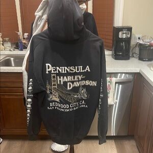 Harley Davidson Black Hoodie